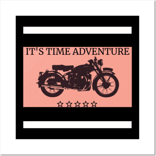 It's time adventure Posters and Art